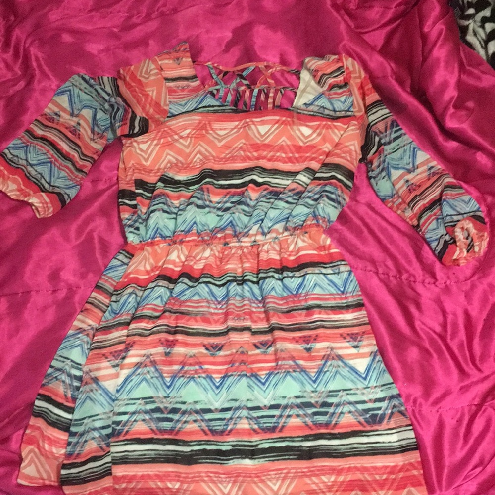 Multi-colored dress